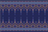 BLUE EMBROIDERY