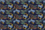 QIPAO SILK BLUE