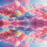 Rainbow Cotton Candy