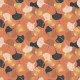 Peach Ginkgo Leaf