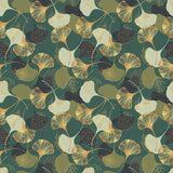 Green Ginkgo Leaf