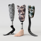 Motif créatif <span data-wg-notranslate>Capiton Autumn</span> réalisé par nos soins spécialement pour customiser et sublimer votre prothèse tibiale, prothèse fémorale, prothèse bras, manchon, ou votre orthèse, corset, corset siège, cruro-pédieuse, releveur, prepreg.