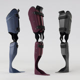 Motif créatif <span data-wg-notranslate>Blue Carbon</span> réalisé par nos soins spécialement pour customiser et sublimer votre prothèse tibiale, prothèse fémorale, prothèse bras, manchon, ou votre orthèse, corset, corset siège, cruro-pédieuse, releveur, prepreg.