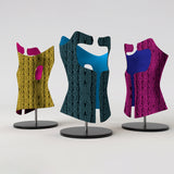Motif créatif <span data-wg-notranslate>Maille Fushia</span> réalisé par nos soins spécialement pour customiser et sublimer votre prothèse tibiale, prothèse fémorale, prothèse bras, manchon, ou votre orthèse, corset, corset siège, cruro-pédieuse, releveur, prepreg.