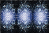 Motif <span data-wg-notranslate>Abysse</span> placé, adaptable aux dimensions exactes de votre prothèse tibiale, prothèse fémorale, prothèse bras et manchon, ou votre orthèse, corset, corset siège, cruro-pédieuse, releveur, prepreg.