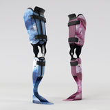 Motif créatif <span data-wg-notranslate>Norscape Pink</span> réalisé par nos soins spécialement pour customiser et sublimer votre prothèse tibiale, prothèse fémorale, prothèse bras, manchon, ou votre orthèse, corset, corset siège, cruro-pédieuse, releveur, prepreg.