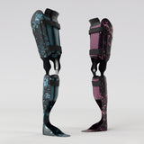 Motif créatif <span data-wg-notranslate>Diorama Buvard</span> réalisé par nos soins spécialement pour customiser et sublimer votre prothèse tibiale, prothèse fémorale, prothèse bras, manchon, ou votre orthèse, corset, corset siège, cruro-pédieuse, releveur, prepreg.