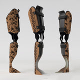 Motif créatif <span data-wg-notranslate>Mysterieuse</span> réalisé par nos soins spécialement pour customiser et sublimer votre prothèse tibiale, prothèse fémorale, prothèse bras, manchon, ou votre orthèse, corset, corset siège, cruro-pédieuse, releveur, prepreg.