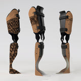 Motif créatif <span data-wg-notranslate>Merveilleuse</span> réalisé par nos soins spécialement pour customiser et sublimer votre prothèse tibiale, prothèse fémorale, prothèse bras, manchon, ou votre orthèse, corset, corset siège, cruro-pédieuse, releveur, prepreg.