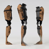 Motif <span data-wg-notranslate>Charmeuse</span> placé, adaptable aux dimensions exactes de votre prothèse tibiale, prothèse fémorale, prothèse bras et manchon, ou votre orthèse, corset, corset siège, cruro-pédieuse, releveur, prepreg.