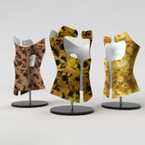 Motif créatif <span data-wg-notranslate>Eclat D'Orient Dark</span> réalisé par nos soins spécialement pour customiser et sublimer votre prothèse tibiale, prothèse fémorale, prothèse bras, manchon, ou votre orthèse, corset, corset siège, cruro-pédieuse, releveur, prepreg.