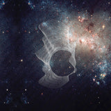 Motif <span data-wg-notranslate>Space Mind</span> placé, adaptable aux dimensions exactes de votre prothèse tibiale, prothèse fémorale, prothèse bras et manchon, ou votre orthèse, corset, corset siège, cruro-pédieuse, releveur, prepreg.