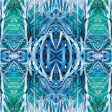 Motif créatif <span data-wg-notranslate>Jungle Butterfly</span> réalisé par nos soins spécialement pour customiser et sublimer votre prothèse tibiale, prothèse fémorale, prothèse bras, manchon, ou votre orthèse, corset, corset siège, cruro-pédieuse, releveur, prepreg.