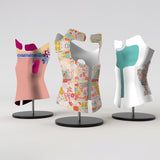 Motif <span data-wg-notranslate>Matisme</span> placé, adaptable aux dimensions exactes de votre prothèse tibiale, prothèse fémorale, prothèse bras et manchon, ou votre orthèse, corset, corset siège, cruro-pédieuse, releveur, prepreg.