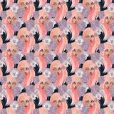 Motif créatif <span data-wg-notranslate>Haway Navy</span> réalisé par nos soins spécialement pour customiser et sublimer votre prothèse tibiale, prothèse fémorale, prothèse bras, manchon, ou votre orthèse, corset, corset siège, cruro-pédieuse, releveur, prepreg.
