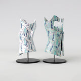 Motif créatif <span data-wg-notranslate>La Femme Sirene</span> réalisé par nos soins spécialement pour customiser et sublimer votre prothèse tibiale, prothèse fémorale, prothèse bras, manchon, ou votre orthèse, corset, corset siège, cruro-pédieuse, releveur, prepreg.