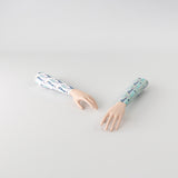 Motif créatif <span data-wg-notranslate>La Femme Sirene</span> réalisé par nos soins spécialement pour customiser et sublimer votre prothèse tibiale, prothèse fémorale, prothèse bras, manchon, ou votre orthèse, corset, corset siège, cruro-pédieuse, releveur, prepreg.
