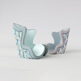 Motif créatif <span data-wg-notranslate>Mermaid</span> réalisé par nos soins spécialement pour customiser et sublimer votre prothèse tibiale, prothèse fémorale, prothèse bras, manchon, ou votre orthèse, corset, corset siège, cruro-pédieuse, releveur, prepreg.