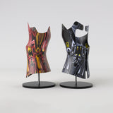 Motif <span data-wg-notranslate>Ultra Robot</span> placé, adaptable aux dimensions exactes de votre prothèse tibiale, prothèse fémorale, prothèse bras et manchon, ou votre orthèse, corset, corset siège, cruro-pédieuse, releveur, prepreg.