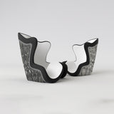 Motif <span data-wg-notranslate>Skull Black</span> placé, adaptable aux dimensions exactes de votre prothèse tibiale, prothèse fémorale, prothèse bras et manchon, ou votre orthèse, corset, corset siège, cruro-pédieuse, releveur, prepreg.
