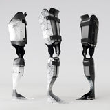 Motif <span data-wg-notranslate>Maria</span> placé, adaptable aux dimensions exactes de votre prothèse tibiale, prothèse fémorale, prothèse bras et manchon, ou votre orthèse, corset, corset siège, cruro-pédieuse, releveur, prepreg.