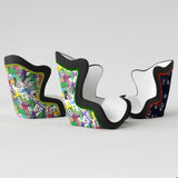 Motif <span data-wg-notranslate>Streetfoot</span> réalisé spécialement pour votre enfant, adapté à la taille de sa prothèse ou son orthèse pédiatrique.