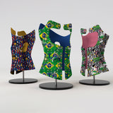 Motif créatif <span data-wg-notranslate>Barcelona</span> réalisé par nos soins spécialement pour customiser et sublimer votre prothèse tibiale, prothèse fémorale, prothèse bras, manchon, ou votre orthèse, corset, corset siège, cruro-pédieuse, releveur, prepreg.