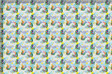 Motif <span data-wg-notranslate>Flowers Licorne</span> réalisé spécialement pour votre enfant, adapté à la taille de sa prothèse ou son orthèse pédiatrique.