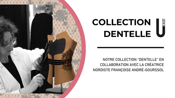 Our "Dentelle" collection in collaboration with northern designer Françoise André-Gourssol