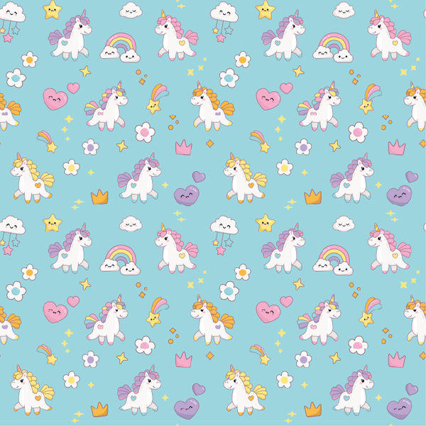 BLUE KAWAI UNICORN