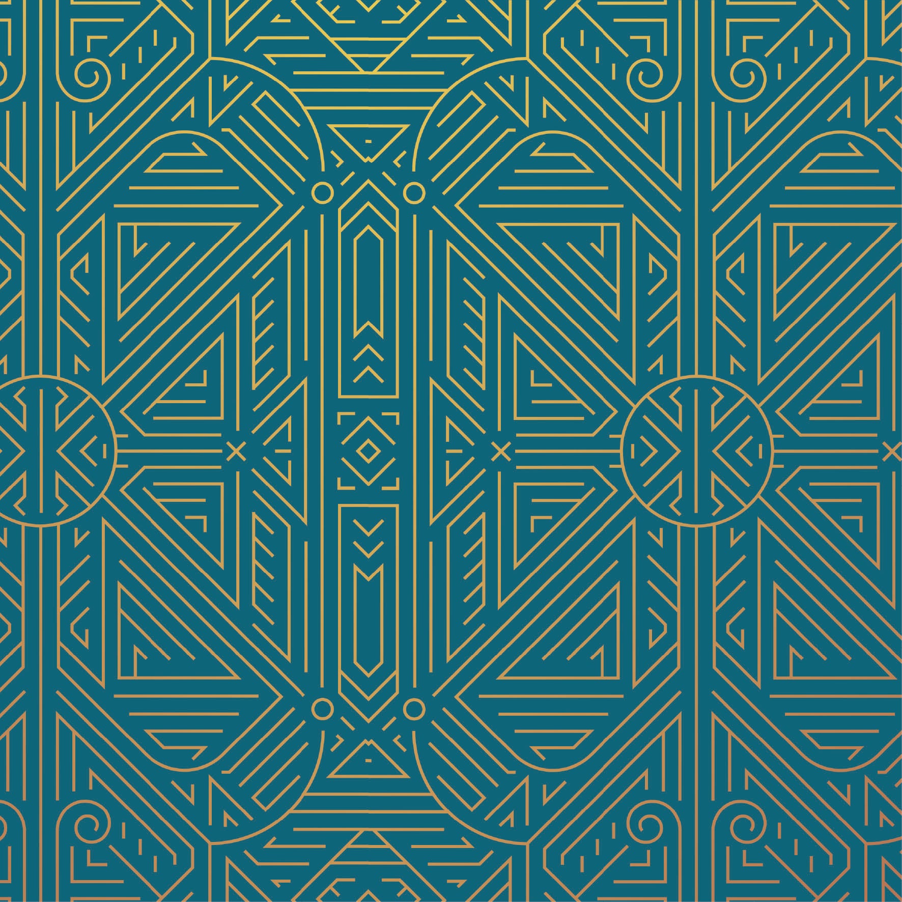 BLUE ARABIC LINES – U-Exist