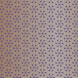 GOLDEN AND PURPLE HEXAGON
